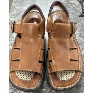 Born Y2K ERA Fisherman Sandals Open Toe UNISEX Leather Shoes Straps Sz‎ 9/42.5
